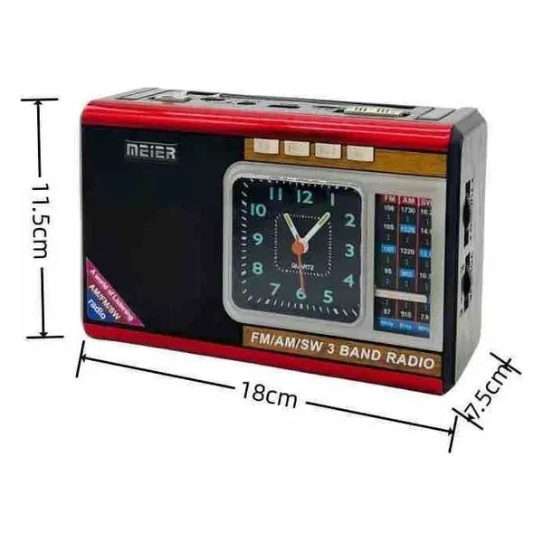 Radio sa satom, 3 opsega, MD919S (slika 2)
