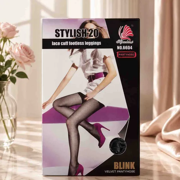 Helanke bez stopala s čipkastim rubom