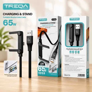 Kabl sa stalkom za mobitel TREQA CA-80083, 65 W, 1,5 m