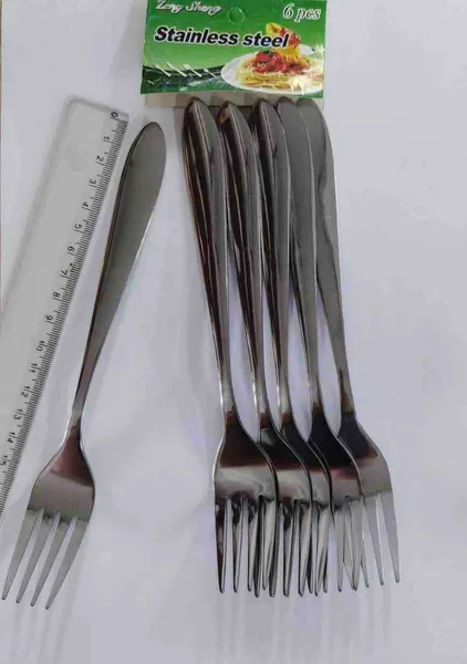 Masivne viljuške za jelo 20,6 cm, set od 6 (slika 2)