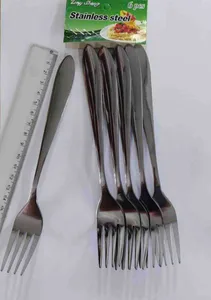 Masivne viljuške za jelo 20,6 cm, set od 6 (slika 2)