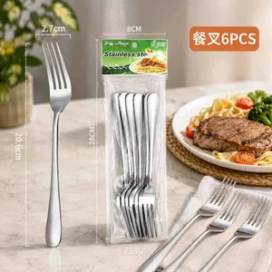 Masivne viljuške za jelo 20,6 cm, set od 6