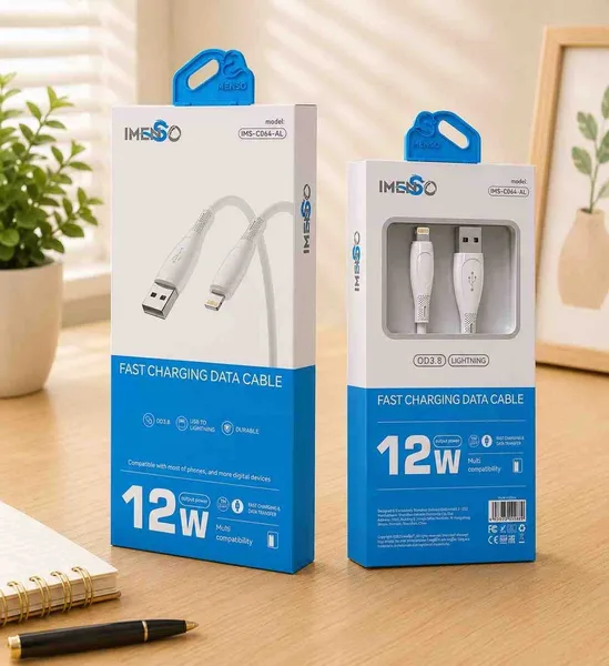 Kabl USB-A na Lightning IMSSO IMS-C064-AL, 12 W
