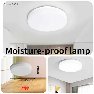 Okrugla LED plafonjera 24 W, 18 cm, bijelo svjetlo