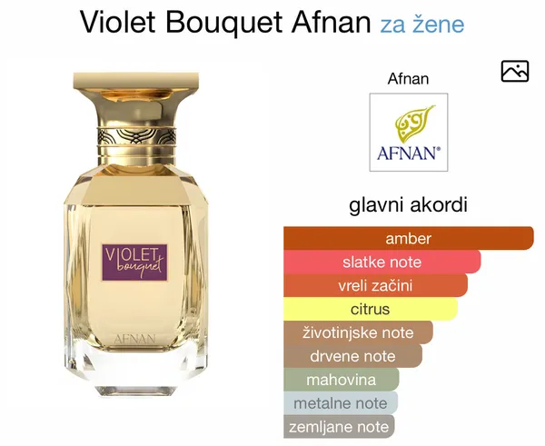 Violet Bouquet by Afnan