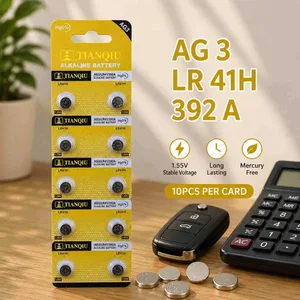 Alkalne dugmaste baterije 1,55 V, kartica od 10 komada