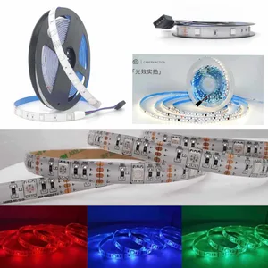 RGB LED traka 5 m, 2835, s adapterom i daljinskim (slika 2)
