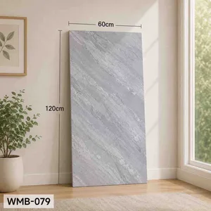 Samoljepljiva zidna pločica 60×120 cm — sivi kamen WMB-079