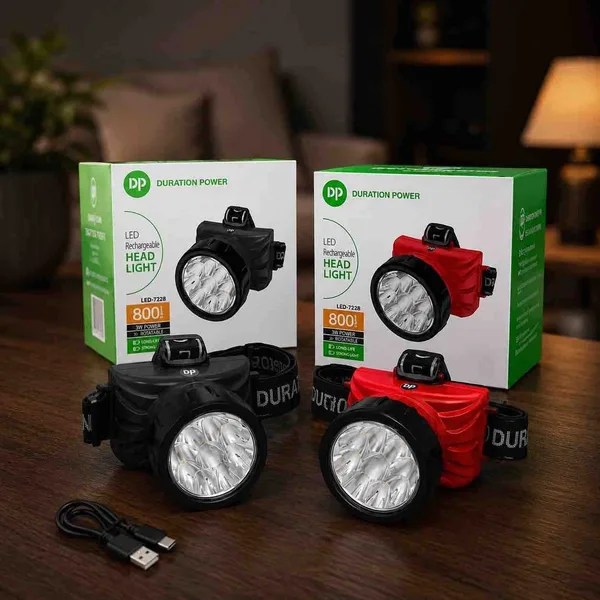 Punjiva čeona lampa s velikim LED reflektorom 722B