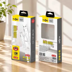Micro USB kabl KLGO S-189, 1,2 m, bijeli