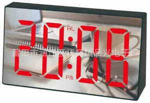 Digitalni LED sat s ogledalom i velikim brojevima, DS-3699L (slika 2)