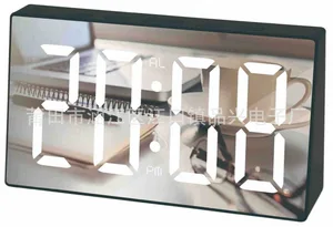 Digitalni LED sat s ogledalom i velikim brojevima, DS-3699L (slika 3)