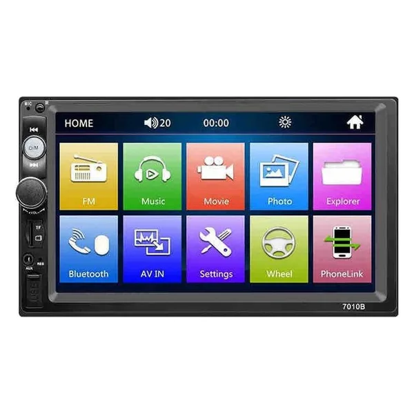 Auto radio MP5 sa 7" ekranom na dodir, 2 DIN, model 7010B (slika 3)