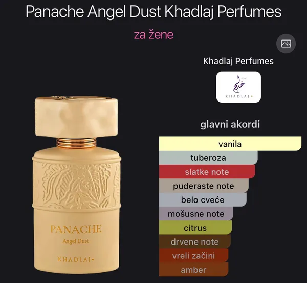 Panache Angel Dust Khadlaj