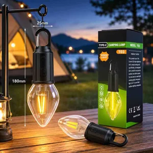 Punjiva viseća LED sijalica s kukom za kampovanje 03T