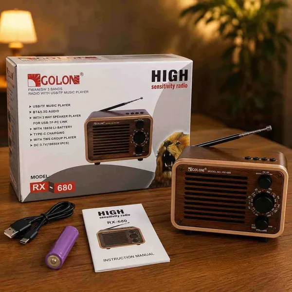 Retro radio s Bluetoothom i USB-om, RX-680