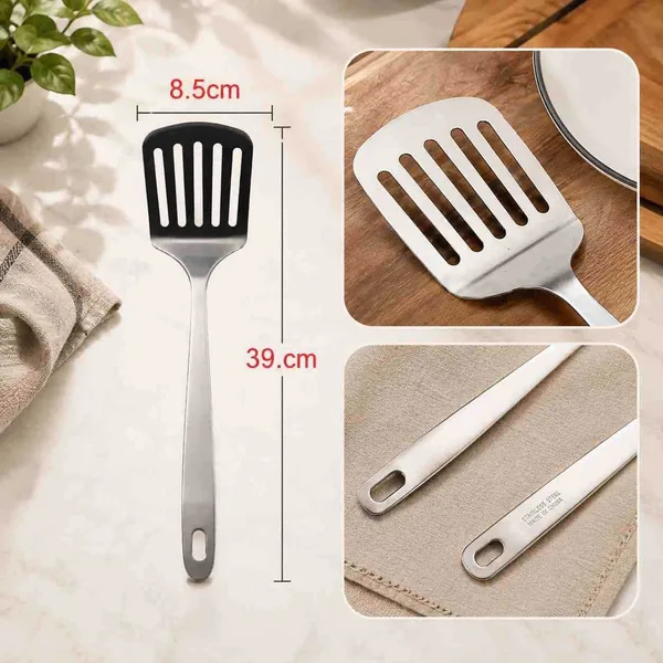 Lopatica s prorezima od nehrđajućeg čelika, 39 cm