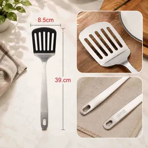Lopatica s prorezima od nehrđajućeg čelika, 39 cm