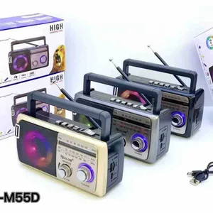 Radio s ručkom i šarenim svjetlom zvučnika, RX-M55D (slika 2)