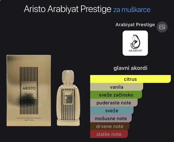 Aristo Arabiyat Prestige