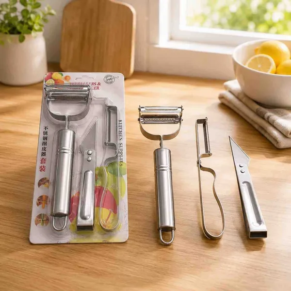 Set guljača od nehrđajućeg čelika, 3 komada