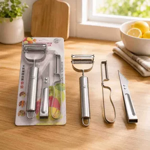 Set guljača od nehrđajućeg čelika, 3 komada