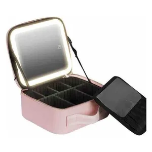 Kozmetički kofer s LED ogledalom 26×23×11 cm (slika 3)