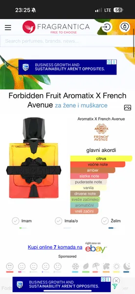 Aromatix Forbidden Fruit by French Avenue