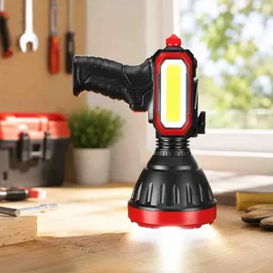 Punjiva ručna lampa s crvenim upozoravajućim svjetlom JB-1997-2