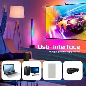 Par RGB svjetlećih stubića 30 cm s aplikacijom i daljinskim (slika 5)