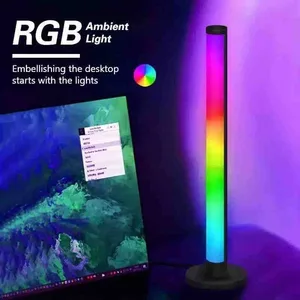 Par RGB svjetlećih stubića 30 cm s aplikacijom i daljinskim (slika 3)