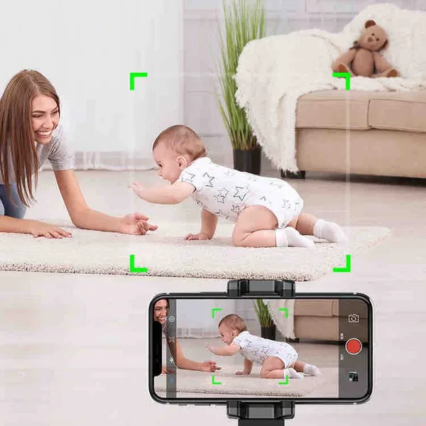 Stalak za mobitel s automatskim praćenjem lica, 360° (slika 4)
