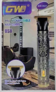 Gravirani trimer za kosu s LCD displejem, na USB punjenje (slika 2)
