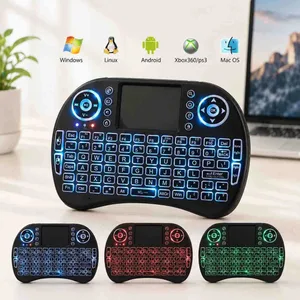 Mini bežična tastatura s touchpadom i osvjetljenjem, i8