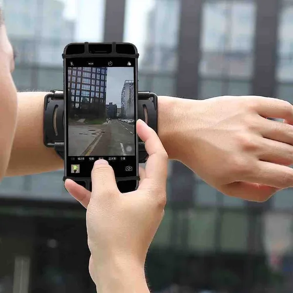 Držač za mobitel za ruku, za trčanje, okretni 360° (slika 3)