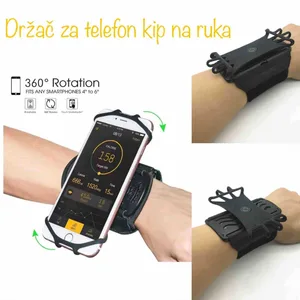 Držač za mobitel za ruku, za trčanje, okretni 360°