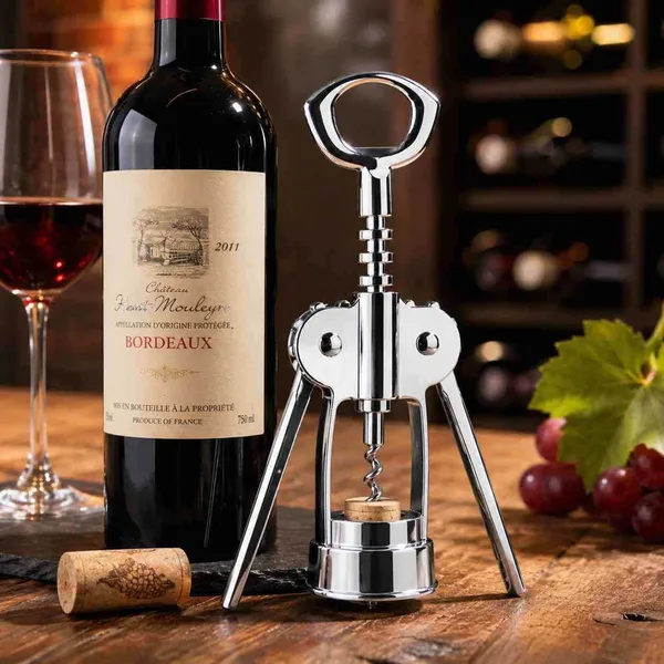 Otvarač za vino s krilcima