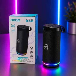 Prijenosni Bluetooth zvučnik sa svjetlećim prstenom, KP-543 (slika 2)