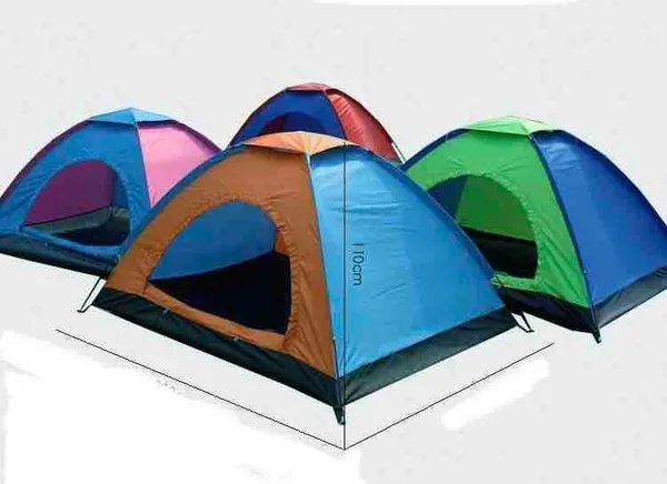 Dvobojni šator za kampovanje 208×204 cm (slika 4)