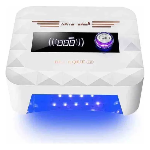 Profesionalna UV LED lampa za nokte s LCD displejem (slika 2)