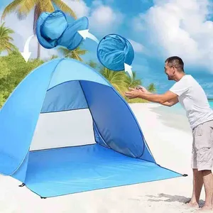 Samorasklopivi šator za plažu 150×165×110 cm
