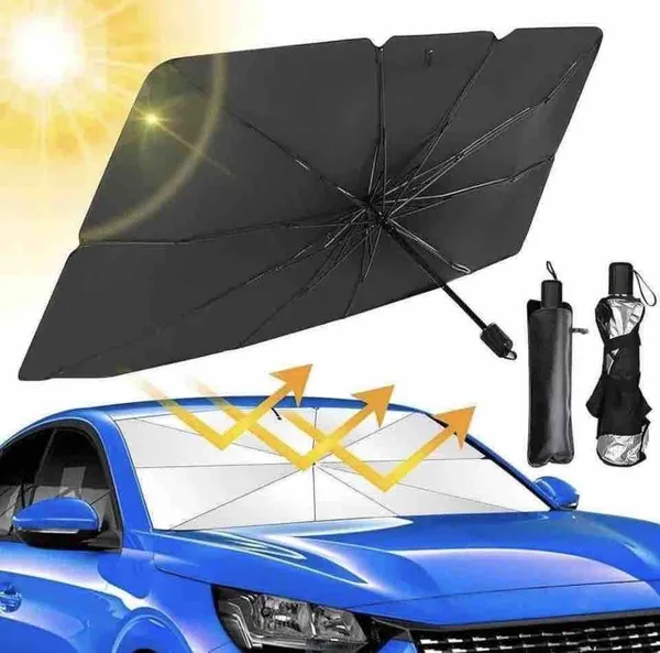Kišobran zaštita od sunca za vjetrobransko staklo auta (slika 2)