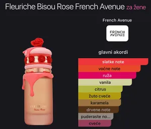 Fleuriche Bisou Rose French Avenue