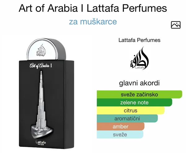 Art Of Arabia l by Lattafa Pride