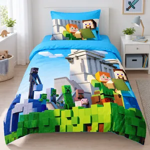 Dječija posteljina — Minecraft Steve i Alex