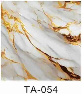 Samoljepljiva tapeta 60 cm × 5 m — bijeli mramor sa zlatnim žilama (slika 3)