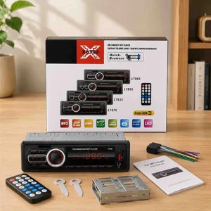 Auto radio MP3 s Bluetoothom, 2 USB i SD, model 1784E