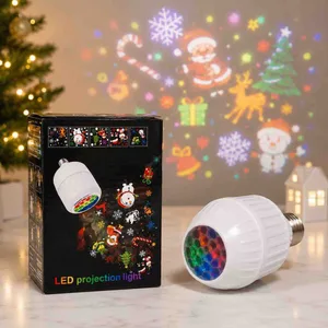 LED sijalica projektor s božićnim motivima — model 038