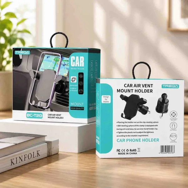 Držač za mobitel za ventilaciju u autu TREQA BC-T20