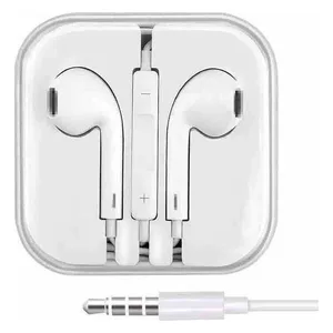 Bijele žičane slušalice s mikrofonom, 3,5 mm (slika 4)